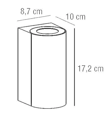 Wandaußenleuchte Up Down Seaside Schwarz Nordlux Canto Maxi 2 2x GU10 4 Wandaußenleuchte Up Down Seaside Schwarz Nordlux Canto Maxi 2 2x GU10 – Bild 4