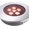 Deko Light Flat I RGB Bodeneinbaustrahler Außen LED Silber IP67 510lm 30° Modern