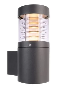 Deko Light Ortis Wandleuchte Außen LED Dunkelgrau IP54 510lm 3000K >80 Ra 360° Modern