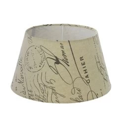 EGLO 1+1 VINTAGE Schirm Ø250, E27, E14, Beige, Braun