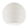 EGLO MY CHOICE Gestreiftes Wischglas In Kugelform Weiß Für E14