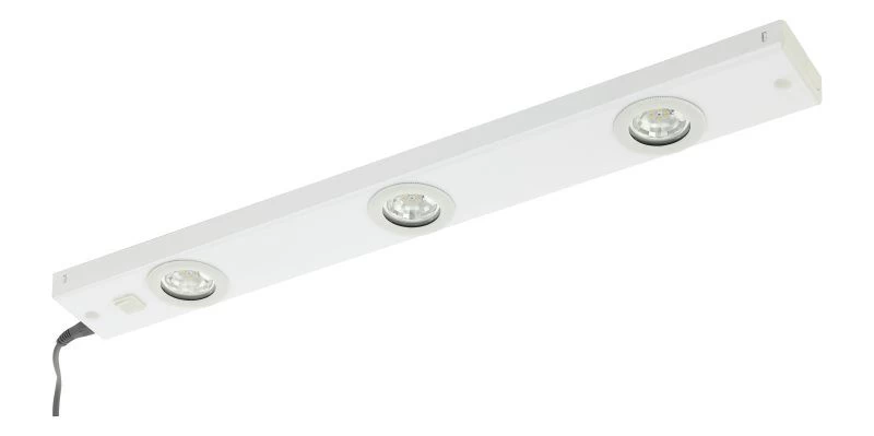 EGLO KOB LED Unterbauleuchte, Küche, 3-flg. Weiss 1 EGLO KOB LED Unterbauleuchte, Küche, 3-flg. Weiss