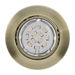 EGLO PENETO LED Einbauleuchte, Schwenkbar, GU10 Brüniert