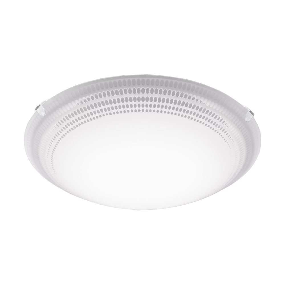 EGLO MAGITTA 1 LED Deckenleuchte Ø250, Dekor Ellipse, 1-flg., Weiss, Klar 1 EGLO MAGITTA 1 LED Deckenleuchte Ø250, Dekor Ellipse, 1-flg., Weiss, Klar