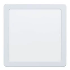 EGLO FUEVA 5 LED Einbauleuchte Weiss Eckig 216mm 1800lm 3000K