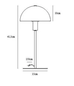 Tischlampe Schwarz Nordlux Ellen 20 E14 Mit Kabelschalter -Beleuchtung Rabatte ellentl tz 1 1