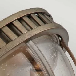 Elstead Halleron Deckenleuchte Brünierte Bronze 3xE14 IP44 305mm Dimmbar -Beleuchtung Rabatte elstead leuchten kl halleron f bu detail 2