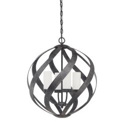 Elstead Blacksmith Pendelleuchte Altes Schwarz 4xE14 IP44 501mm Dimmbar -Beleuchtung Rabatte elstead leuchten qn blacksmith 4p obk off