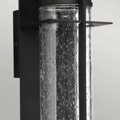 Elstead Eames Außenwandleuchte LED Erde Schwarz 800lm IP44 114x145x366mm -Beleuchtung Rabatte elstead leuchten qn eames led m ek detail2