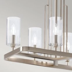 Elstead Kimrose Kronleuchter Poliertes Nickel 10xE14 IP20 1137x325x449mm Dimmbar 10 Elstead Kimrose Kronleuchter Poliertes Nickel 10xE14 IP20 1137x325x449mm Dimmbar -Beleuchtung Rabatte elstead leuchten qn kimrose10 pn detail2