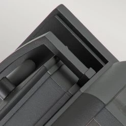 Elstead Byron Außenwandleuchte Graphit Mit Zinnreflektor E27 IP44 165x152x305mm Dimmbar 8 Elstead Byron Außenwandleuchte Graphit Mit Zinnreflektor E27 IP44 165x152x305mm Dimmbar -Beleuchtung Rabatte elstead leuchten qz byron s gr detail 2