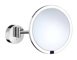 Smedbo Outline Kosmetikspiegel Berührungslos Mit Dual LED-Beleuchtung PMMA Rund FK487EP
