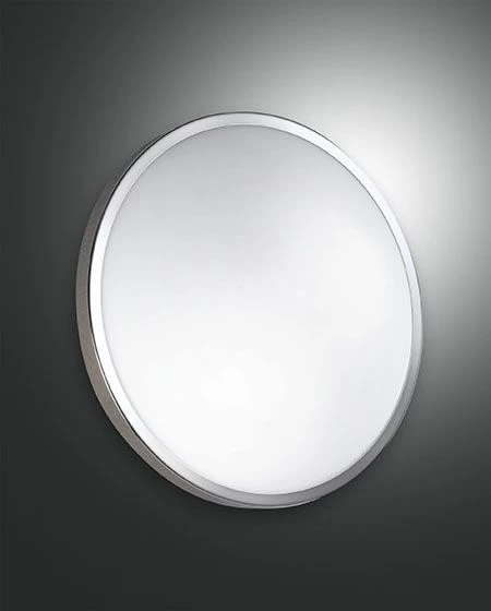 Fabas Luce Plaza Deckenleuchte Verchromt, IP41, E27 1 Fabas Luce Plaza Deckenleuchte Verchromt, IP41, E27