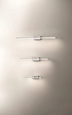 LED Spiegelleuchte Chrom Fabas Luce Nala 300mm 540lm 3000K -Beleuchtung Rabatte fl3361 21 138 1