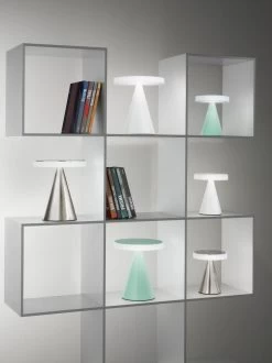 LED Tischlampe Weiß Fabas Luce Neutra 200mm 720lm Touchdimmer -Beleuchtung Rabatte fl3386 34 102 7