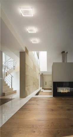 LED Deckenlampe Weiß Fabas Luce Bard 3510lm 420mm Dimmbar 5 LED Deckenlampe Weiß Fabas Luce Bard 3510lm 420mm Dimmbar -Beleuchtung Rabatte fl3394 61 102 6