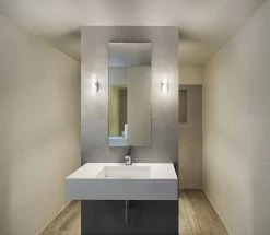 LED Spiegelleuchte Chrom Fabas Luce Iglesias 720lm 2-flg. -Beleuchtung Rabatte fl3431 26 138 6