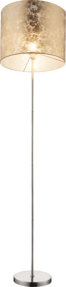 Globo AMY Stehleuchte Nickel Matt, 1xE27