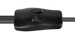 Globo Mina Stehleuchte Schwarz, Natur 2x E27 Mit Schalter 47x25x168cm -Beleuchtung Rabatte globo15326 2sn 3