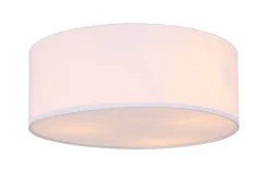 Globo Simone Deckenleuchte Weiß, Opal 3x E27 Dimmbar 40x16,5cm