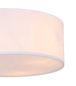 Globo Simone Deckenleuchte Weiß, Opal 3x E27 Dimmbar 40x16,5cm -Beleuchtung Rabatte globo15337w 4