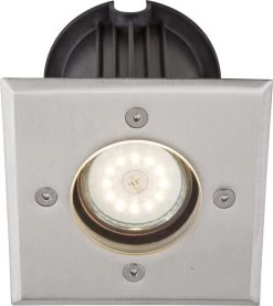 Globo STYLE II Bodeneinbaustrahler Edelstahl, 1xGU10 -Beleuchtung Rabatte globo31101 4