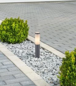 Globo BOSTON Außenleuchte Anthrazit 450mm, 1xE27 -Beleuchtung Rabatte globo3158a am