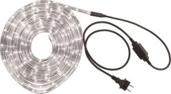 Globo LIGHT TUBE LED Lichtschlauch Neutralweiß 9m IP44 432lm 5500K Kunststoff Klar 216xLED