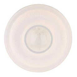 Globo Magnifique Smart Home LED Deckenleuchte Weiß, Chrom Tuya App Steuerbar 50x8,8cm -Beleuchtung Rabatte globo48007fsh 30 3