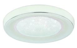 Globo Mickey LED Deckenleuchte Weiß Opal Mit Fernbedienung 66x9cm