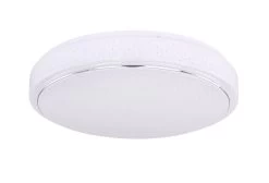 Globo Kalle LED Deckenleuchte Weiß, Opal 37,5x7,5cm -Beleuchtung Rabatte globo48408 24 1