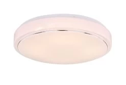 Globo Kalle LED Deckenleuchte Weiß, Opal 37,5x7,5cm