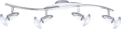 Globo LORD Strahler Chrom Weiß, 4xE14 R50