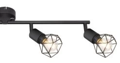 Globo Xara I Deckenstrahler Schwarz 4x E14 Dimmbar 60x8x19,5cm 12 Globo Xara I Deckenstrahler Schwarz 4x E14 Dimmbar 60x8x19,5cm -Beleuchtung Rabatte globo54802s 4 4