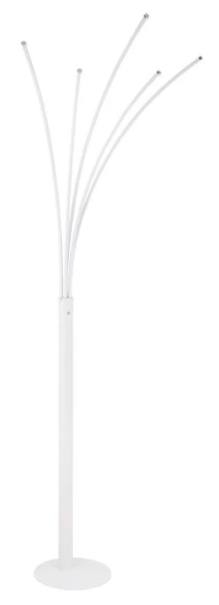 Globo Bizzy LED Stehleuchte Weiß Mit Touchdimmer 56x60x187cm -Beleuchtung Rabatte globo59229w 1