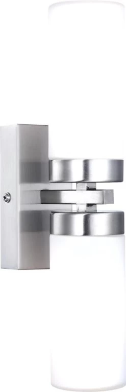 Globo SPACE Wandleuchte Nickel Matt, 2xE14