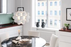 By Rydens Gross Hängeleuchte Matt Weiß 8x G9 Dimmbar 50x50x45cm -Beleuchtung Rabatte gross white matt 4200440 5002 m