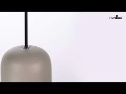 Nordlux NOTTI 10 Pendelleuchte Grau E27 Dimmbar 10x10x12cm 11 Nordlux NOTTI 10 Pendelleuchte Grau E27 Dimmbar 10x10x12cm -Beleuchtung Rabatte hqdefault 6 8