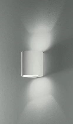 Luce Design Shine Wandleuchte Weiß G9 16x16x17cm Überstreichbar -Beleuchtung Rabatte i shine ap