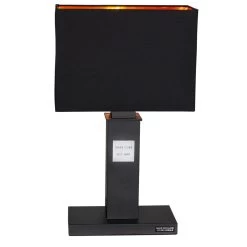 By Rydens In Love Tischleuchte Matt Schwarz 1x E27 Schalter 16,5x34x56,5cm -Beleuchtung Rabatte in love black 4002490 4002