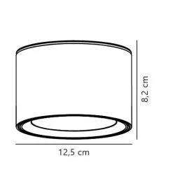 Nordlux LANDON LED Aufbauleuchte Schwarz 600lm IP44 12,5x12,5x8,2cm 11 Nordlux LANDON LED Aufbauleuchte Schwarz 600lm IP44 12,5x12,5x8,2cm -Beleuchtung Rabatte landon aufbaulampe 82mm tz 2