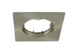 Bioledex® INO Einbaurahmen Edelstahl Gebürstet Eckig 78mm