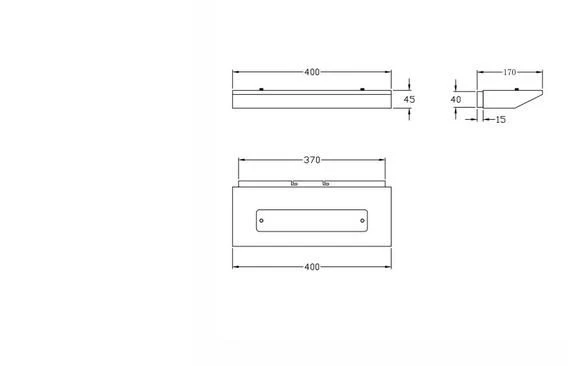 LED Beleuchtetes Wandregal Eichenholz Fabas Luce Linus 400mm 4 LED Beleuchtetes Wandregal Eichenholz Fabas Luce Linus 400mm – Bild 4