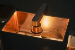 By Rydens Love Me Tischleuchte Matt Schwarz 1x E27 Kabelschalter 26x30x50cm -Beleuchtung Rabatte love me tender black 4002510 4002 m1