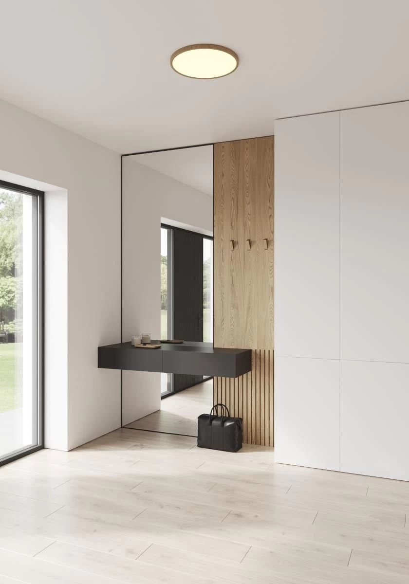 LED Deckenlampe Holzfarben Nordlux Oja 42 IP20 2100lm 2700K Stepdimmer 7 LED Deckenlampe Holzfarben Nordlux Oja 42 IP20 2100lm 2700K Stepdimmer – Bild 7