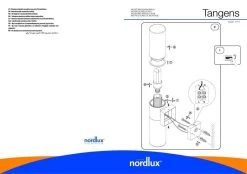 Nordlux Tangens Bad Wandleuchte Geb. Stahl -Beleuchtung Rabatte n17141032 ze