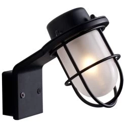 Nordlux Marina Bad Wandleuchte Schwarz