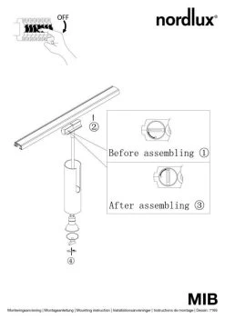 Dftp MIB 6 Spot Für Link Schienensystem Schwarz -Beleuchtung Rabatte n71666003 ze 1