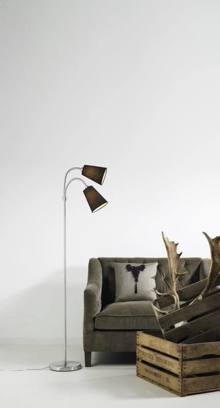 Nordlux Lelio Stehleuchte Schwarz 3 Nordlux Lelio Stehleuchte Schwarz – Bild 3