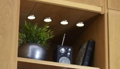 Nordlux Lismore 4-KIT Einbau/Aufbauleuchte Chrom -Beleuchtung Rabatte n76730001 4